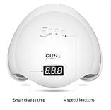 Лампа для нігтів SUN 5 48 Вт потужна професійна лампа для манікюру для сушіння нігтів УФ лампа САН, фото 3