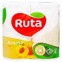 Туалетний папір Ruta Aroma Peach 2сл 4шт/уп