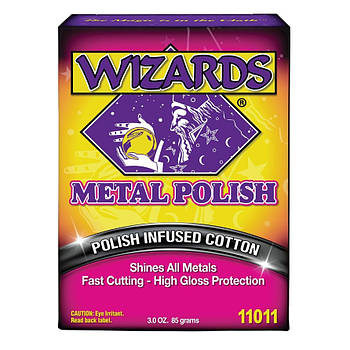 Вата Wizards Metal Polish для очистки металу та хрому