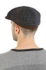 Кепка чоловіча восьмиклинка різнобарвна з вовни Harris Tweed, фото 3