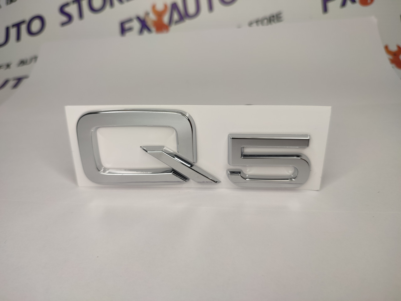 Емблема Логотип шильдик Q5 Хромована 115 X 35 мм для AUDI, фото 1