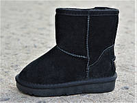 Зимние детские Ugg Itts Black угги черные р26 16.2 см