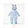 Лялька John Lewis My first doll blue, фото 2