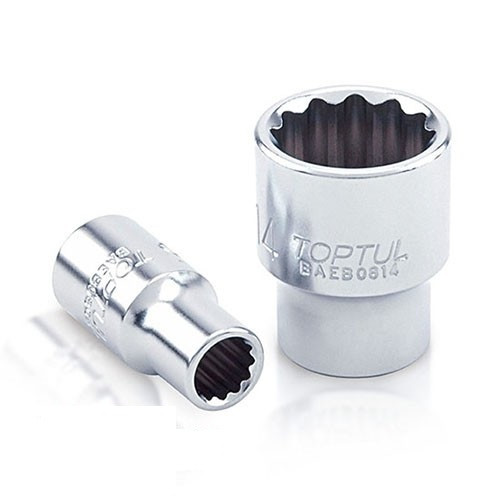 Головка торцева 12 гранна 1/4 " 12мм TOPTUL BAEB0812
