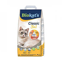 Biokat's Classic 3in1- комкующийся наполнитель для кошачьего туалета 18 л (613789)