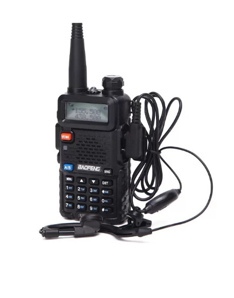 Портативная рация Baofeng UV-5R, тактическое устройство повседневного пользования, охоты рыбалки, SP12 - фото 2 - id-p1687176120