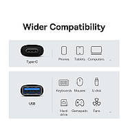 Адаптер OTG USB 3.1 на Type-C BASEUS 10Гб/с Ingenuity Mini (чорний), фото 7