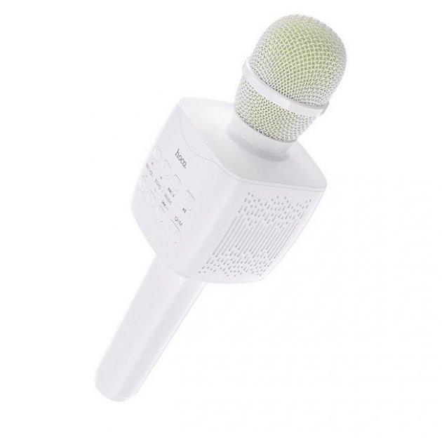 Караоке бездротовий мікрофон HOCO BK5 5W 1200mAh white