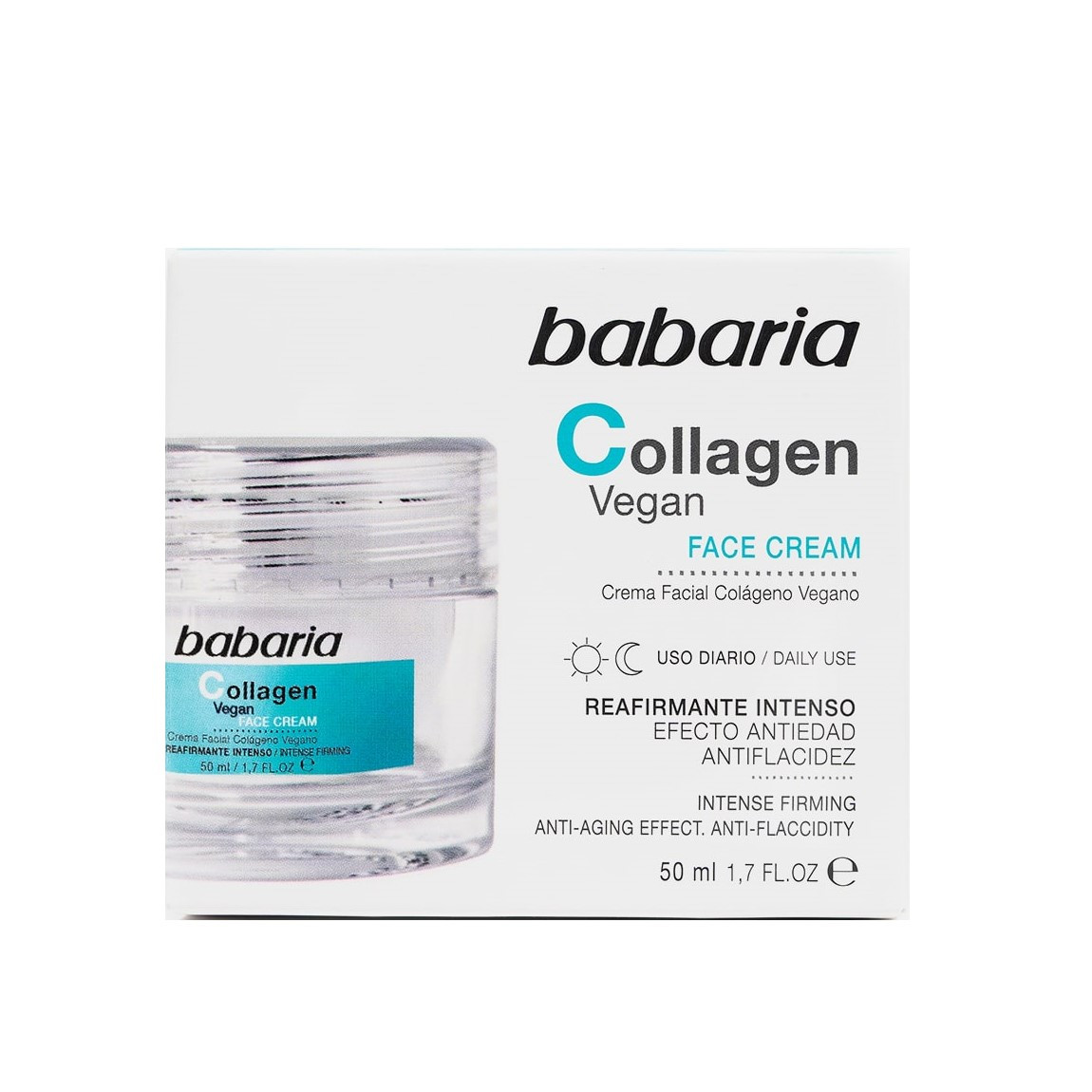 Крем для обличчя з колагеном Babaria Collagen 50 мл Іспанія
