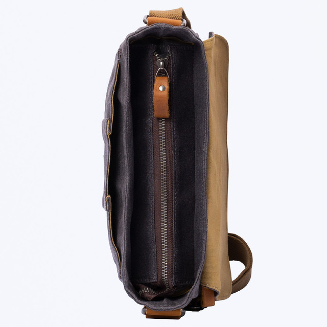 Сумка чоловіча MCN через плече темно-сіра арт.00375 Сумка чоловіча MCN через плече темно-сіра арт.00375