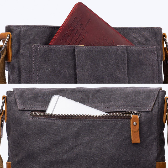 Сумка чоловіча MCN через плече темно-сіра арт.00375 Сумка чоловіча MCN через плече темно-сіра арт.00375