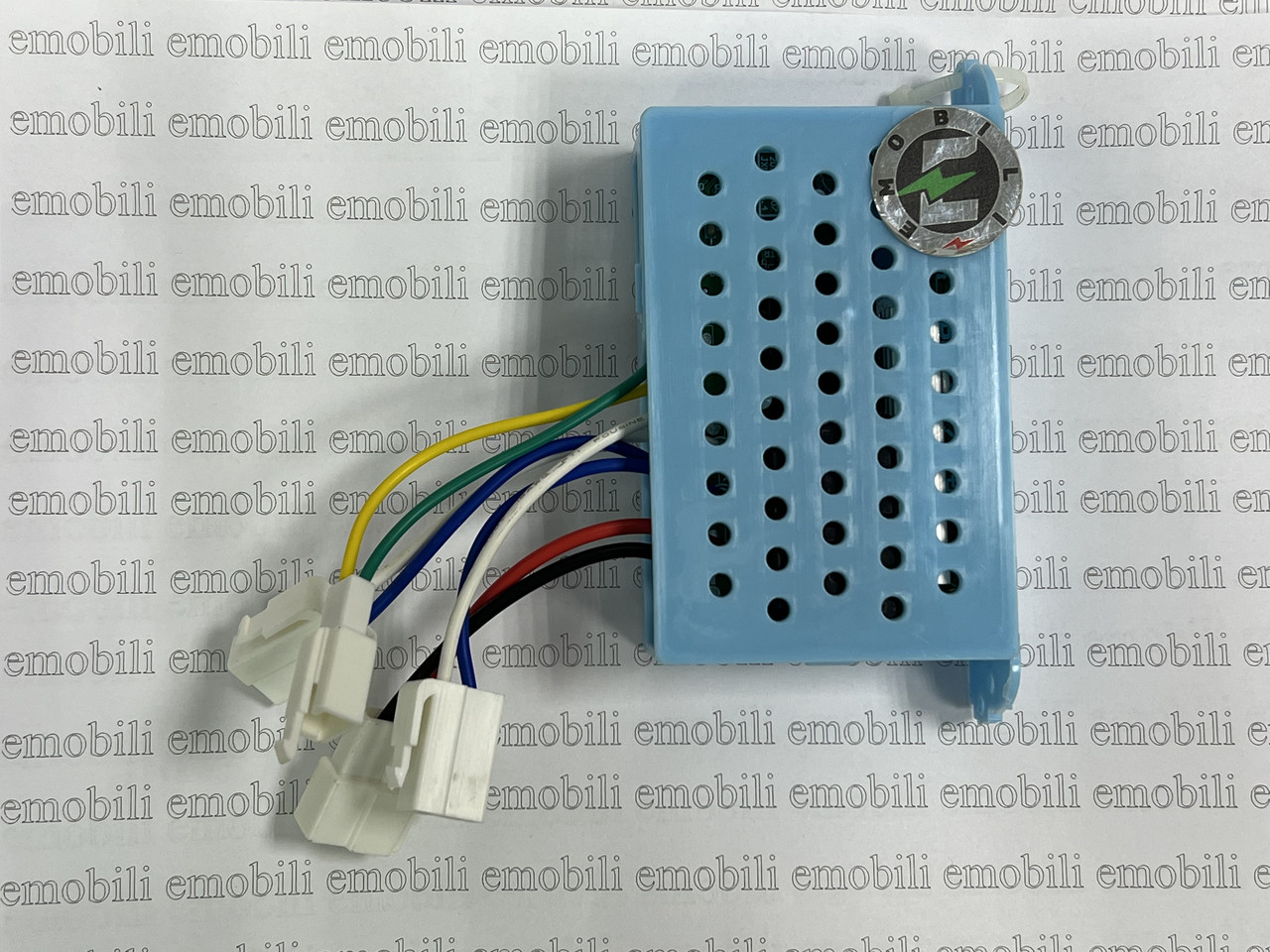 Плата/блок керування/ контролер 2.4G, 12V, блакитна, для дитячого електромобіля Багі, фото 1
