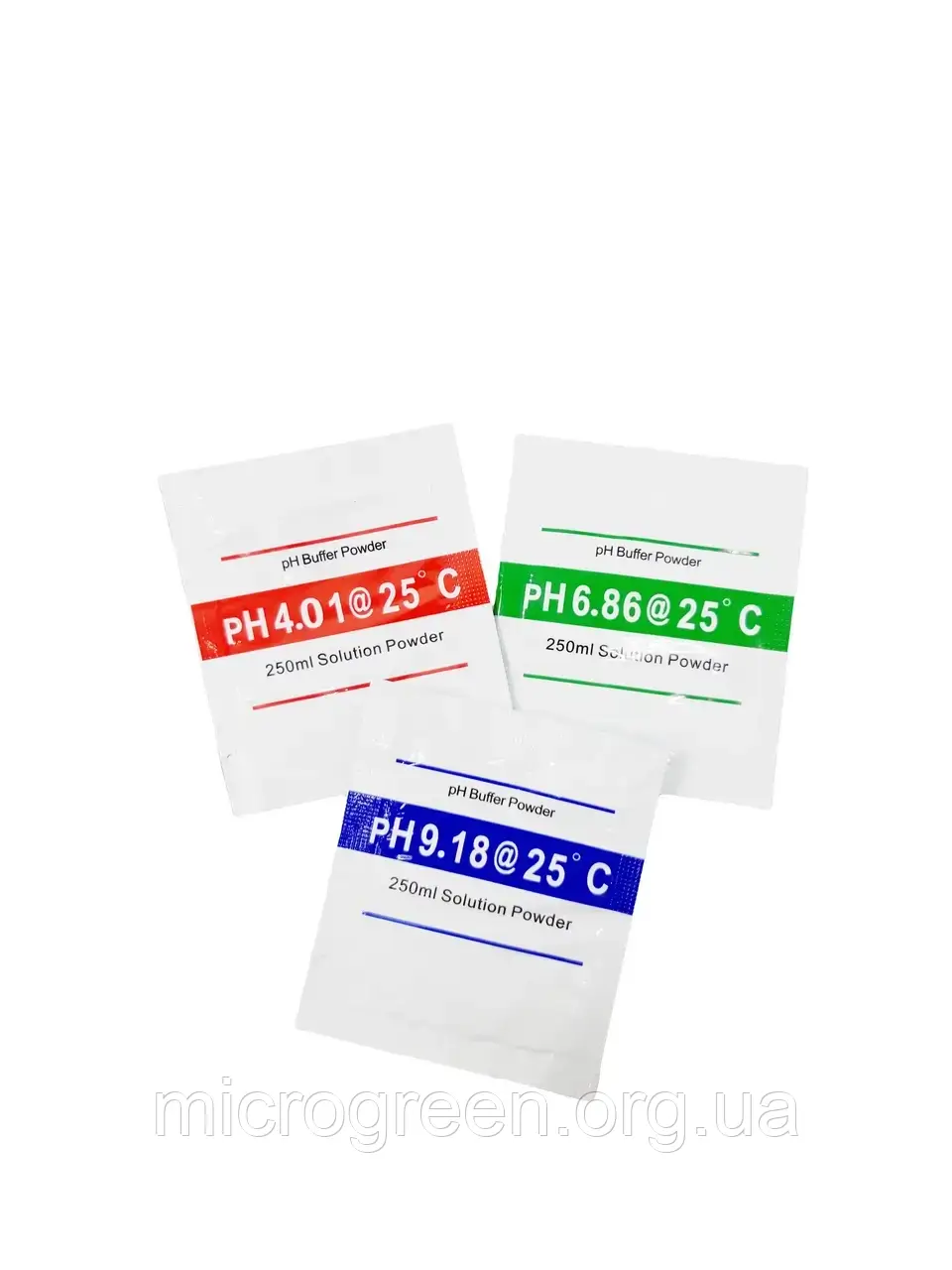 Порошок для калібрувального розчину pH 4,01/9,18/6,86 (три пакетики)