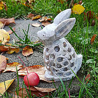 Статуэтка Кролик (высота 10 см, ширина 10 см) - мыльный камень, ручная работа, символ плодородия