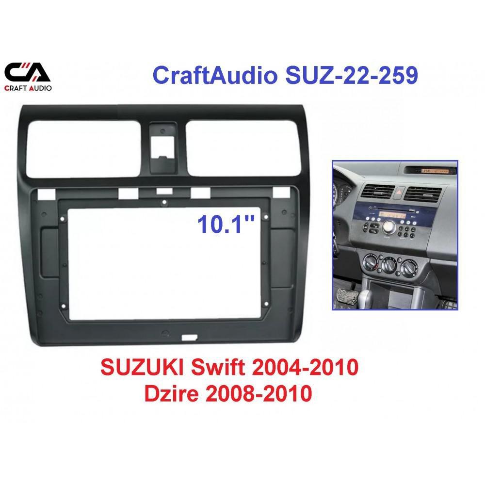 Перехідна рамка CraftAudio SUZ-22-259 SUZUKI Swift 2004-2010 Dzire 2008-2010