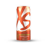 Энергетический напиток со вкусом апельсина и кумквата XS Power Drink Амвей Amway 12 банок x 250 мл