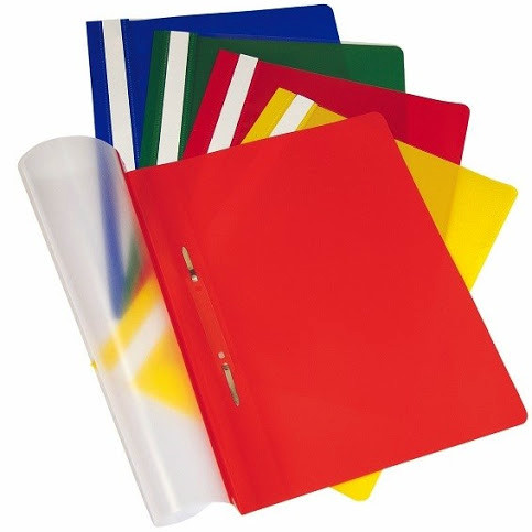 Папка-швидкозшивач, А4, з перфорацією, ECONOMIX, фото 1