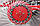 Граблі-ворошки тракторні Заря (Україна, 5 секції, оцинкована польська спиця, на квадратній трубі), фото 4