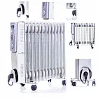Масляний обігрівач 13 ребер Riwall 2500W, фото 5