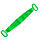Силіконова мочалка для тіла "Silica gel bath brush" Зелена, щітка для душу двостороння (мочалка для душа), фото 4
