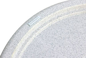 Овальна кухонна мийка Granitika Oval O785020 льон 78х50х20, фото 2