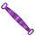 Силіконова мочалка для душу "Silica gel bath brush" Фіолетовий масажна щітка-мочалка для тіла, фото 4