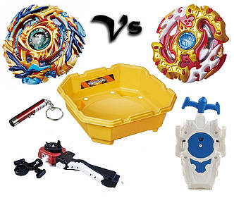 Набір Beyblade (Бейблейд) Арена 40 см + Спрайзен Реквіам + Фафнір + 2 запуска + Лазерна указка