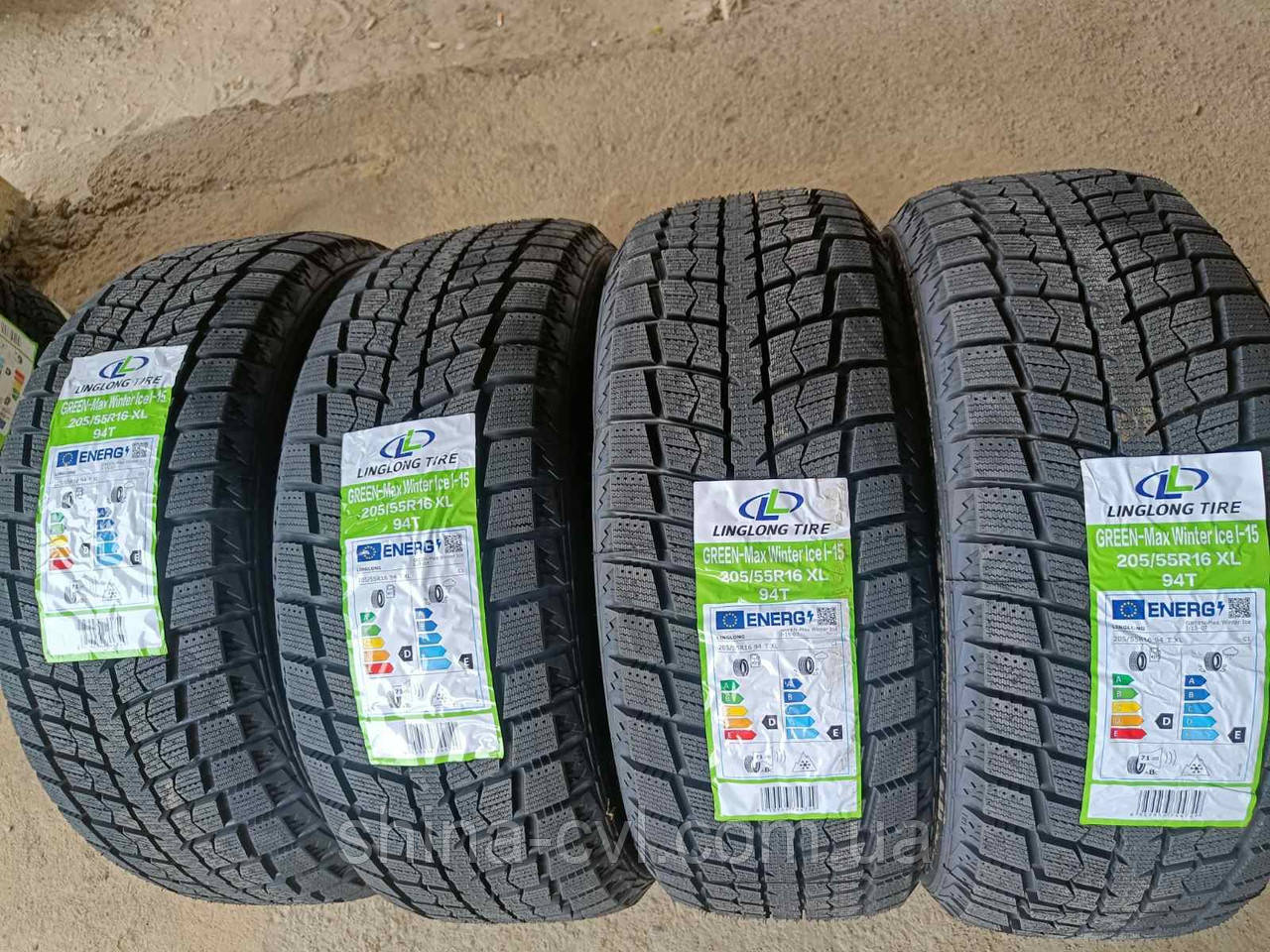 Зимові шини 205/55 R16 94T XL LINGLONG GREEN-MAX WINTER ICE I-15