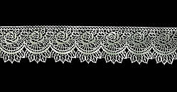 Акрилове мереживо 8х38 см АК-020