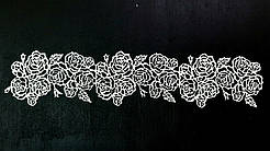 Акрилове мереживо 8х38см АК-024