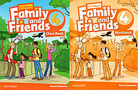 Підручник та зошит Family and Friends 2nd Edition 4 Class Book + workbook