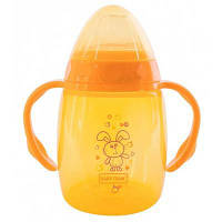 Популярний! Поїльник-непроливайка Baby Team з силіконовим спаутом і ручками 250 мл (5004) - Краща якість тільки на Nukleon.com.ua