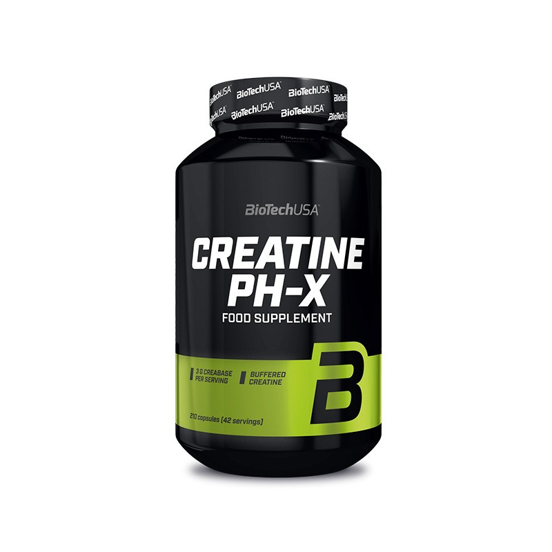 Буферизований креатин BioTech USA Creatine PH-X 210 капс.