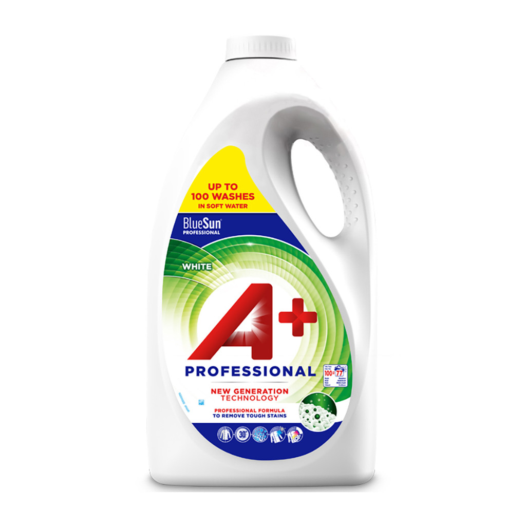 Гель для прання білих речей A+ Professional White 8435495829683 5 л