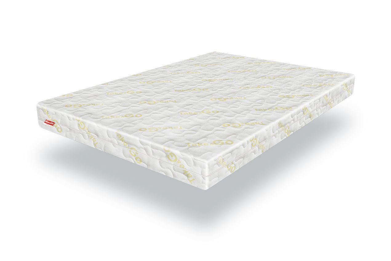 Матрац Tobi sho ортопедичний безпружинний Take &amp; Go Slim Roll 200x140  у вакуумній упаковці, фото 1