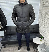 Мужская зимняя куртка Emporio Armani H2546 черная