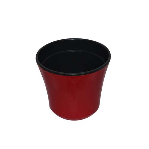 Горщик Santino 2 бордово/чорний