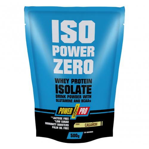 Купить Изолят сывороточного протеина Power Pro Iso Power Zero 500 г ...