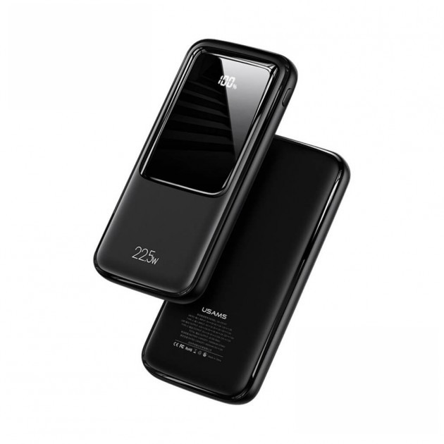 УМБ Powerbank USAMS US-CD161 PB58 10000mAh 22.5W чорний, фото 1