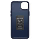 Чохол Spigen для iPhone 14 — Thin Fit, Navy Blue (ACS04790), фото 4