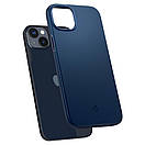 Чохол Spigen для iPhone 14 — Thin Fit, Navy Blue (ACS04790), фото 6