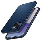 Чохол Spigen для iPhone 14 — Thin Fit, Navy Blue (ACS04790), фото 7