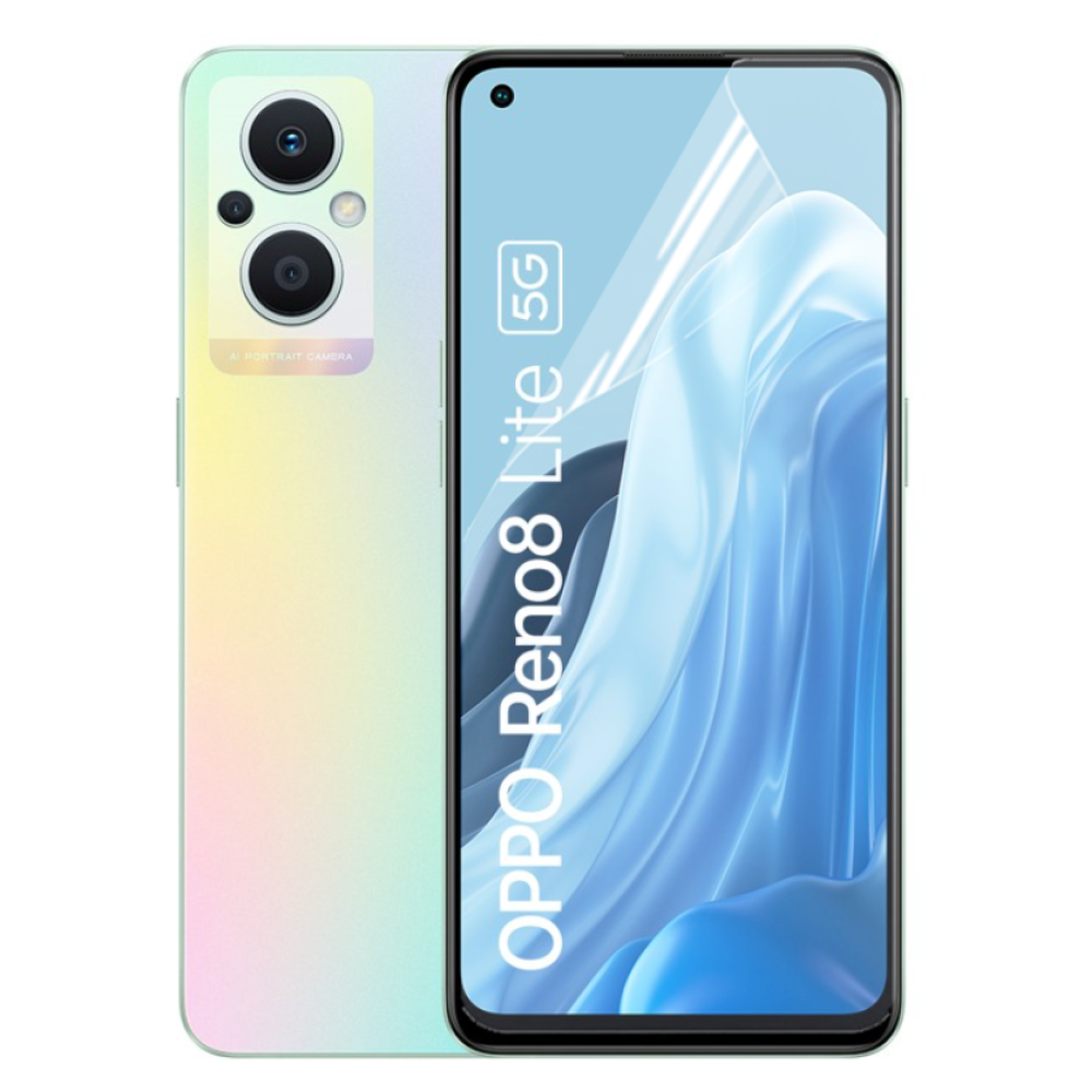 Протиударна гідрогелева плівка Hydrogel Film для Oppo Reno8 Lite, Transparent