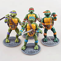 Набір класичних фігурок "Черепашки Ніндзя", 4в1, 15 см - Ninja Turtles, TMNT