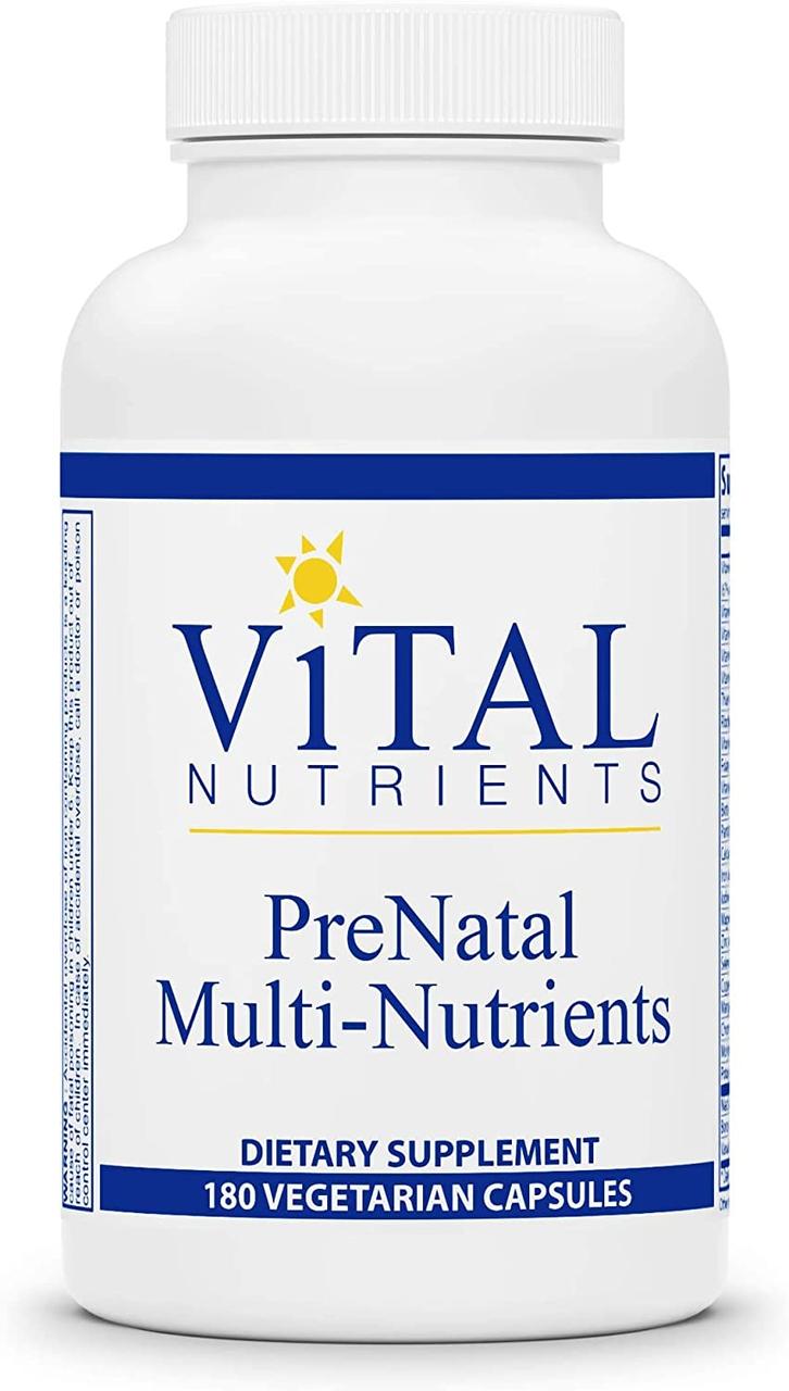 Vital Nutrients PreNatal Multi-Nutrients 180 caps BX458, фото 1