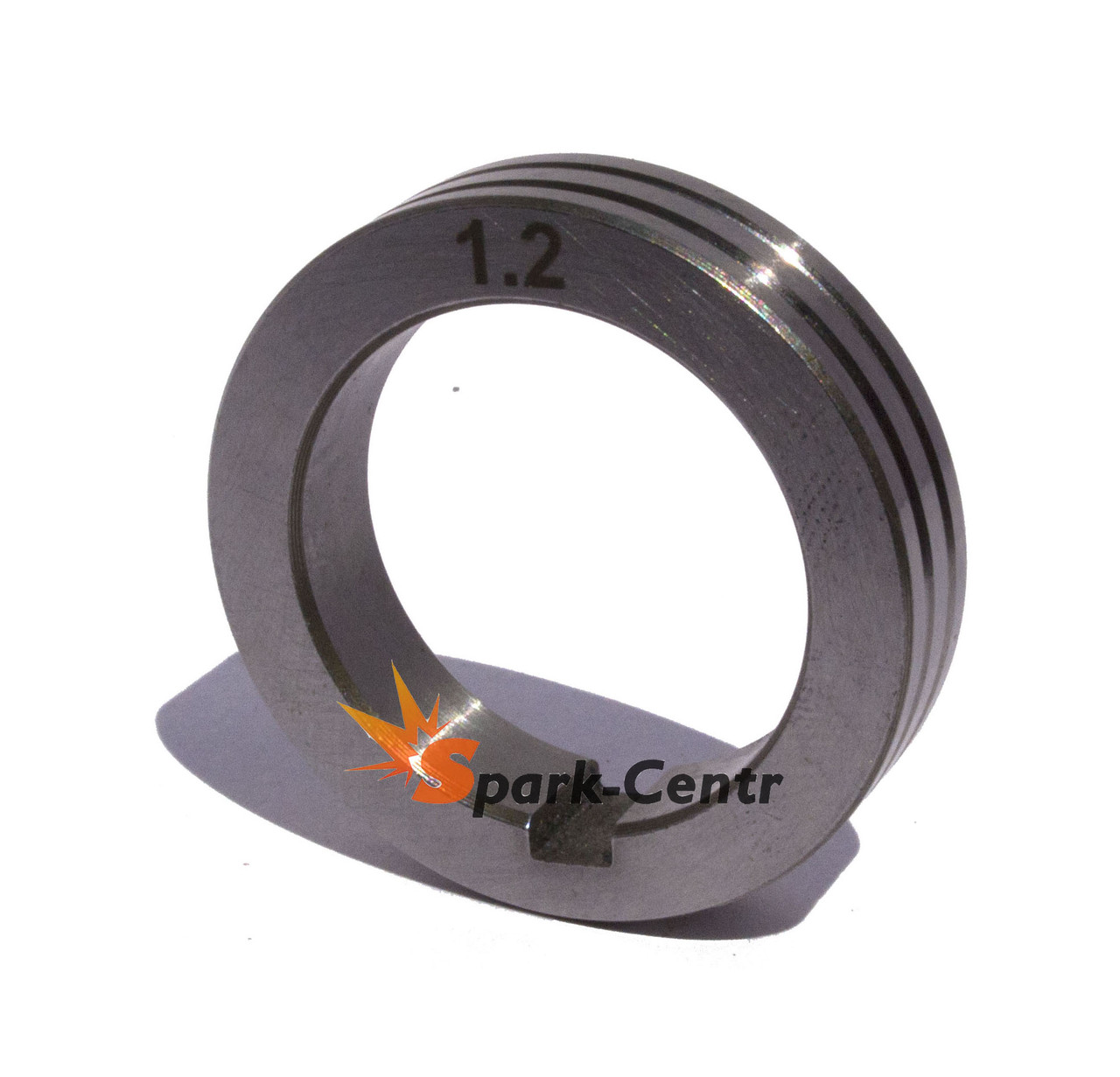 Подаючий ролик 35х25х8 (U-подібний) для алюмінієвого дроту 1.0 / 1.2 мм, фото 1