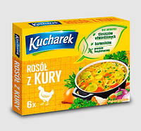 Кубик Бульонный Куриный Kucharek (Кухарек) z Kury Rosol 6*10 г Польша