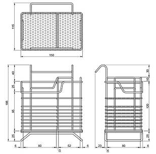 Сушка для вилок і ложок Homet 5-001
