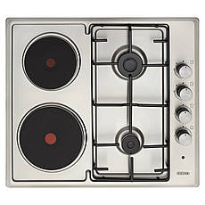 Газова варильна поверхня ELEYUS DUO 60 IS (нержавіюча сталь) H2 EF-stryqq
