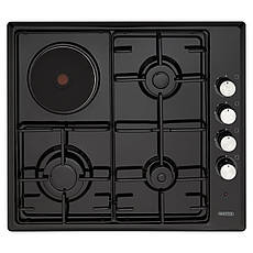 Газова варильна поверхня ELEYUS UNO 60 BL (чорний) H1 EF-stryqq